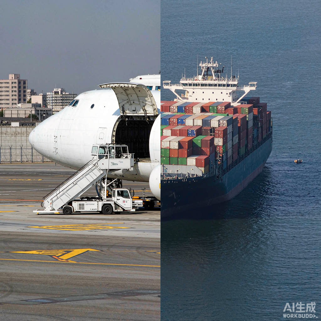 紧急货走空运还是海运?时效、成本与适用场景的4个判断维度