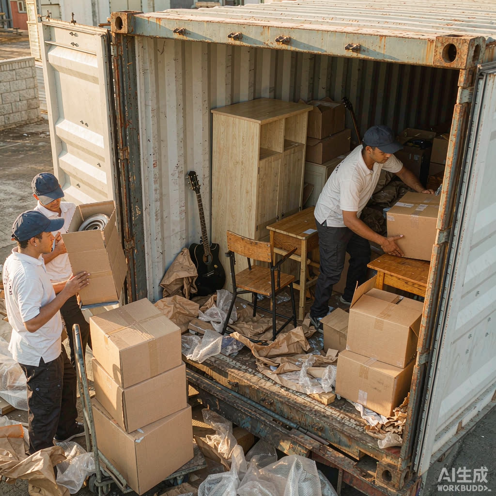 从欧洲搬家回中国:德国法国到天津海运与清关时间线